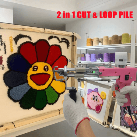 gun Carpet weaving flocking machines