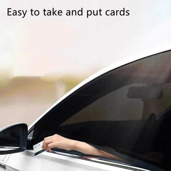 Protect Curtain Side Window Sunshade Mesh Sun Visor Protection Car Sun Shade Very Strong 2pcs
