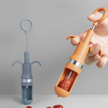 Fruit Core Remover Seed Push Out Tool Vegetable Gadgets Red Dates Jujube Pitter Cherry Olive Corer