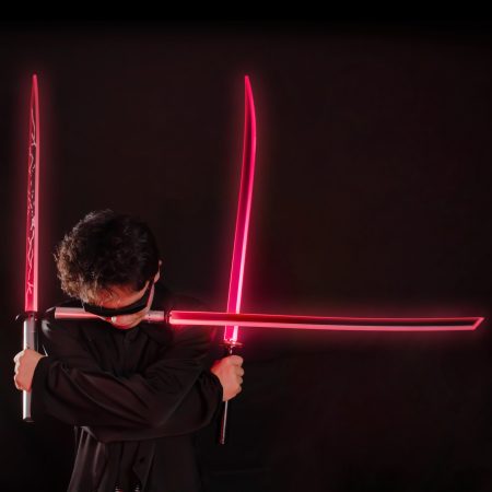 Metel Hilt Laser Sword for Heavy Dueling Xeno Pixel Darksaber Obi-Wan Luke Anakin Lightsaber Sensitive Smooth Swing