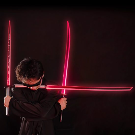Metel Hilt Laser Sword for Heavy Dueling Xeno Pixel Darksaber Obi-Wan Luke Anakin Lightsaber Sensitive Smooth Swing