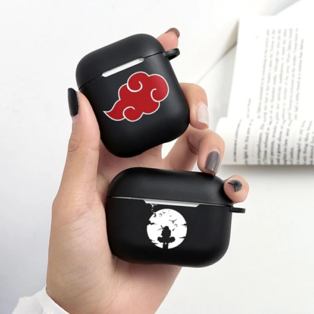 Anime Naruto Soft Earphone Case for Apple Airpods 1 2 3 Pro Akatsuki Itachi Bluetooth Headphone Protective Cover Gifts For Every one