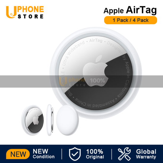 Apple AirTag Track Genuine (Key Finder Search Smart Tag Tracker GPS Label Locator For Children Pet keychain)