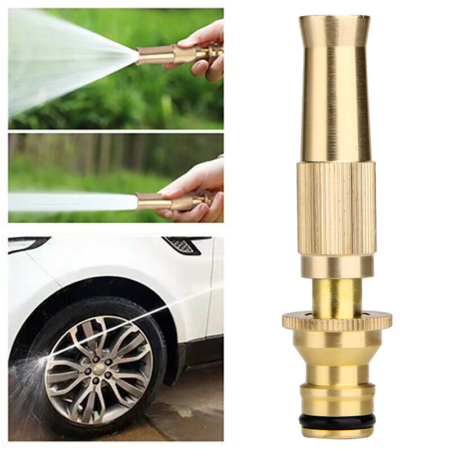 Garden Watering Adapter Irrigation Copper Hose Fittings 1Pcs Quick Connector Brass