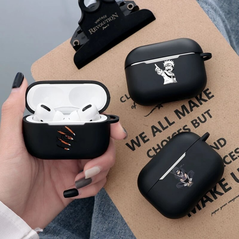 Anime Naruto Soft Earphone Case for Apple Airpods 1 2 3 Pro Akatsuki Itachi Bluetooth Headphone Protective Cover Gifts For Every one - Image 2