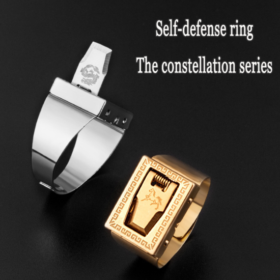 hidden knife Ring Steel for Men and Women Jewelry Accessories Gifts - Image 2