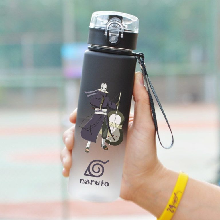 Anime Naruto Water Bottle 560ml High Capacity With Plastic Drinking Cup Portable Sports Water Bottle Boy Girls - Image 3