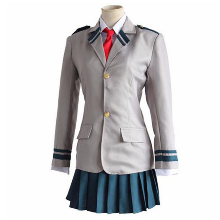 Anime Boku No Hero Academia School Uniform Cosplay Costumes Midoriya Izuku Bakugou - Image 2