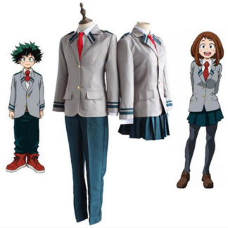 Anime Boku No Hero Academia School Uniform Cosplay Costumes Midoriya Izuku Bakugou