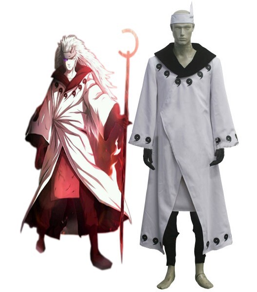 Anime Naruto Madara the Sage of the Six Paths Rikudou Sennin Cosplay Costume