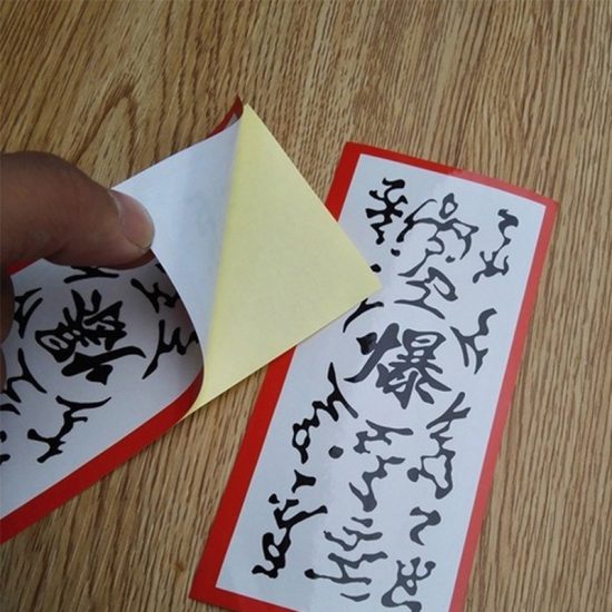 Naruto Explosive Amulet Stickers Anime Bomb Tags Paper Stickers for Laptop Car Skateboard Fridge Party Toys - Image 2
