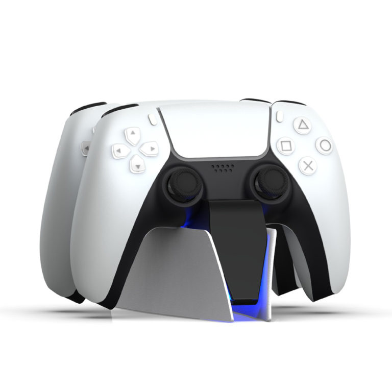 Dual Fast Charger for PS5 Controller USB Type-C Charging Station Joystick