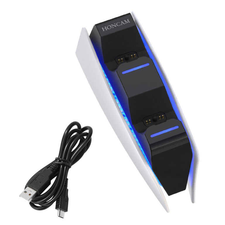 Dual Fast Charger for PS5 Controller USB Type-C Charging Station Joystick - Image 3