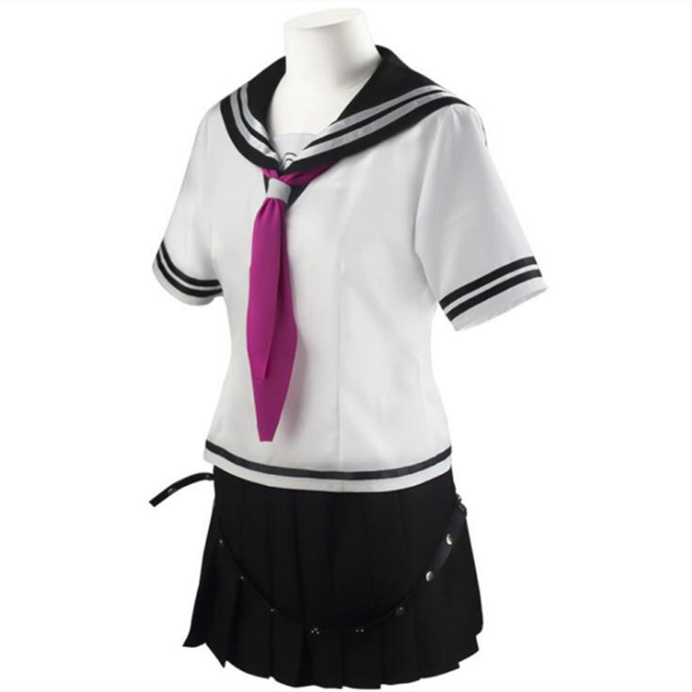 Anime Super Dangan Ronpa 2 Danganronpa Ibuki Mioda Dress Uniform Cosplay Costume - Image 3