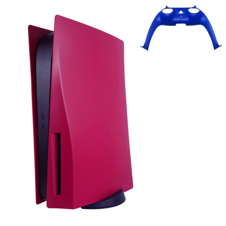 Replacement Panel for PS5 Console Electroplating Gold Faceplate Plating Cover - Image 2