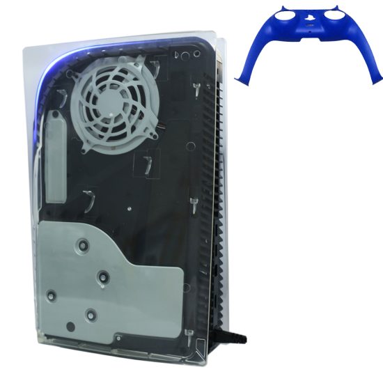 Replacement Panel for PS5 Console Electroplating Gold Faceplate Plating Cover - Image 3