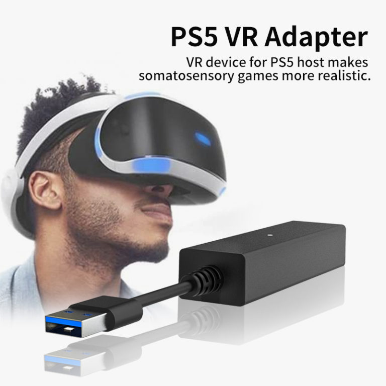VR Adapter Cable For PS5 And PS4 And Mini Camera Adapter Connector CFI-ZAA1