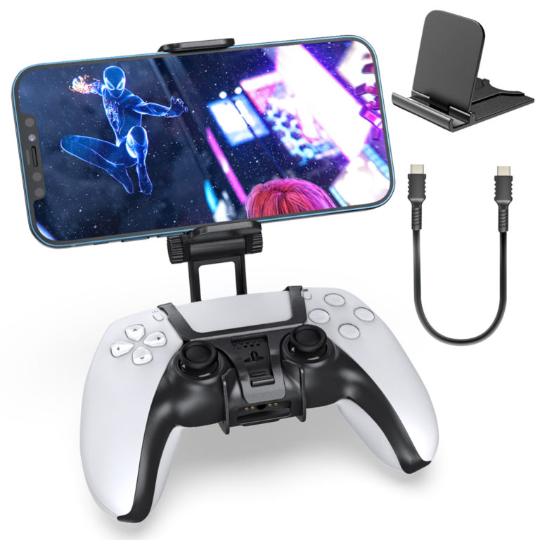 Controller Hand Grip Stand Clip Mobile Phone Holder Gamepad Stand For PS5