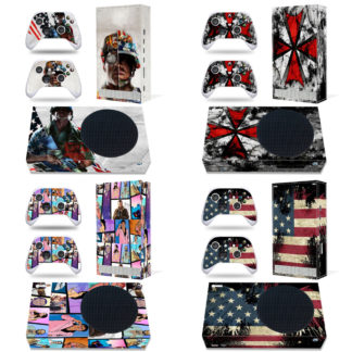 Sticker Cover for Xbox Series S Console And 2 Controllers Vinyl Skins
