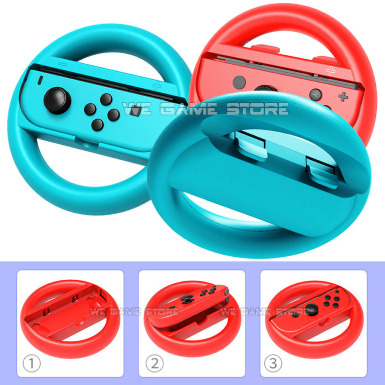 Racing Steering Wheel Nintendo Switch Handle Joy Con Cap for Nintendo Switch - Image 2