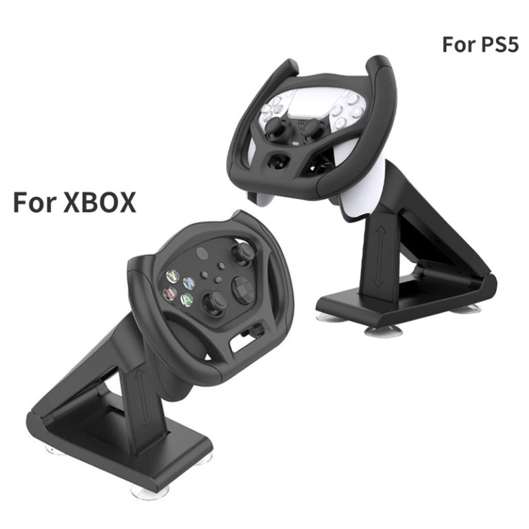 Racing Handle Steering Wheel Mount For PS5 XBOX Gamepad Holder