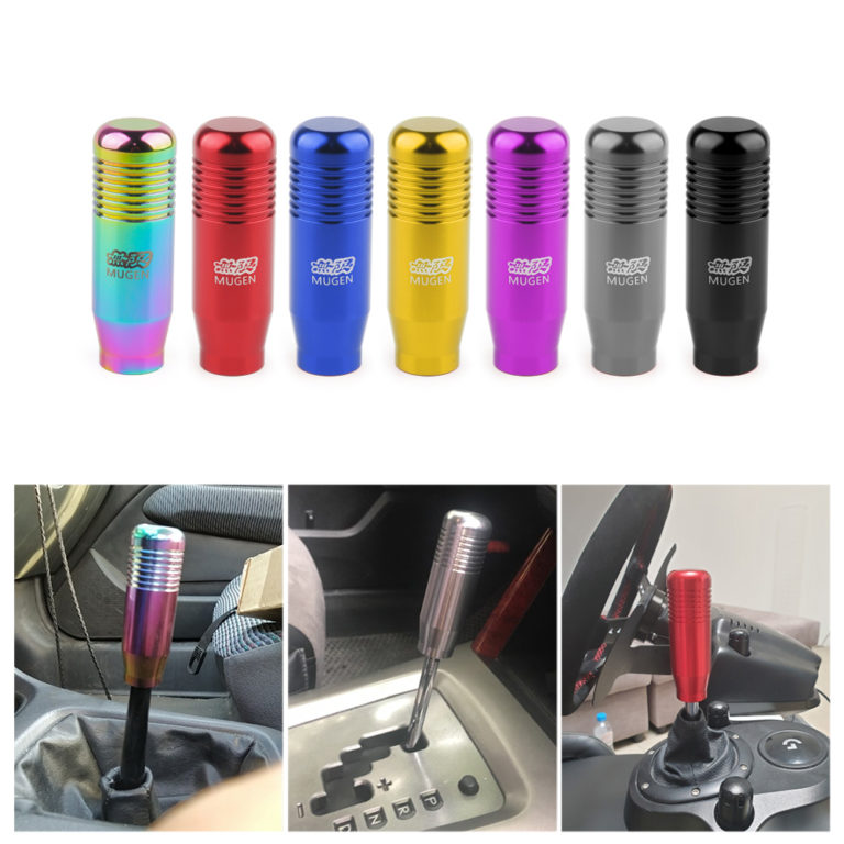 Aluminum Manual Transmission Gearstick 8 Color Universal Car Lever Shifter Knob 8.5CM