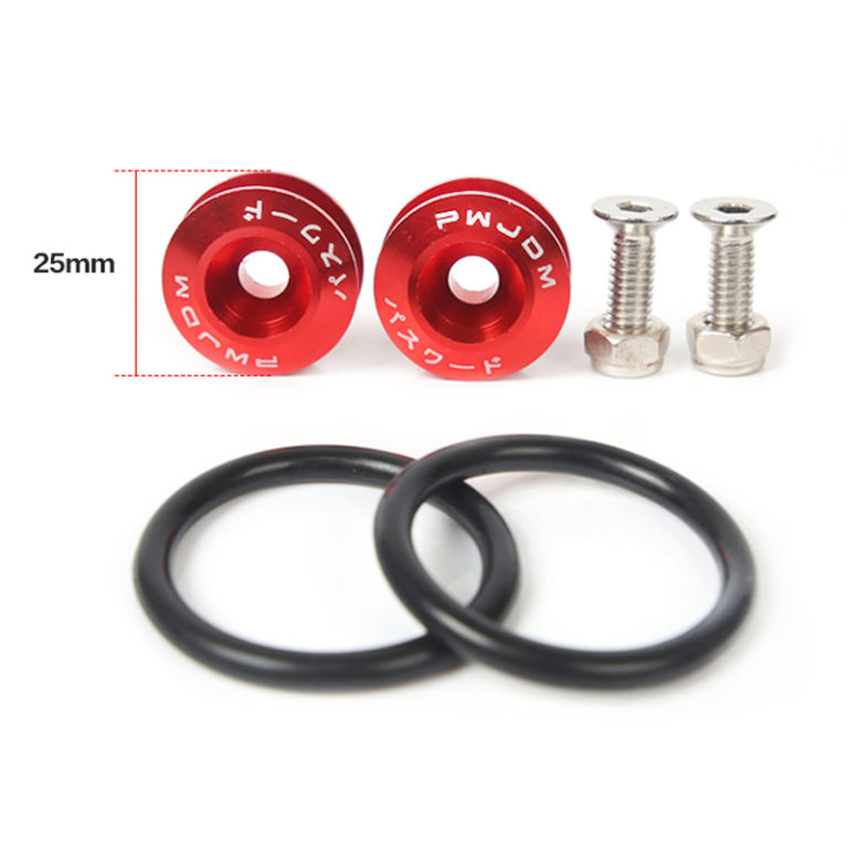 JDM Quick Release Fasteners are ideal for front bumpers, rear bumpers, and trunk / hatch lids - Image 3