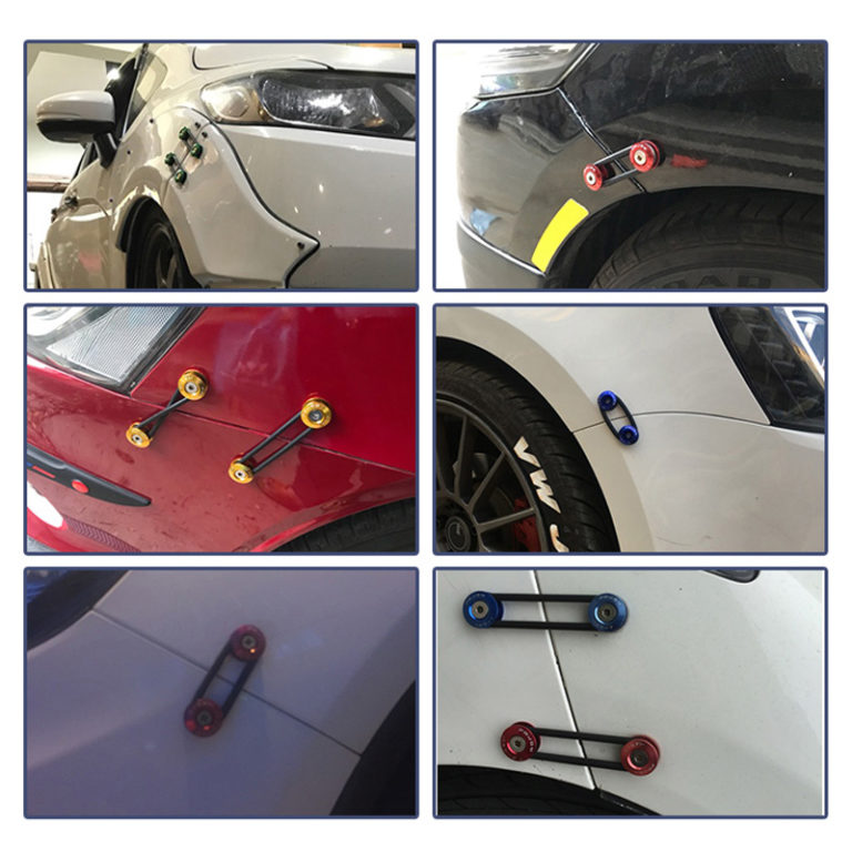 JDM Quick Release Fasteners are ideal for front bumpers, rear bumpers, and trunk / hatch lids - Image 4