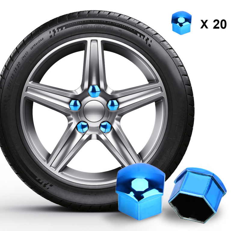 Wheel Nut Caps Protection Covers 20Pcs 17/19/21mm Caps Anti-Rust Exterior Decoration - Image 3