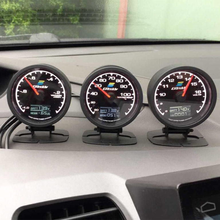 7 Color GReddi LCD Display Turbo Boost oil press racing meter Fuel pressure - Image 2