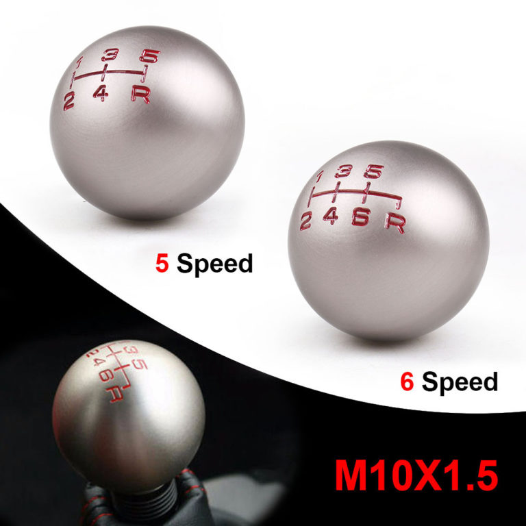 Ball Shape Shift Gear Knob M10*1.5 For Honda Fit Civic City S2000 F20C