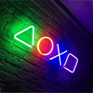 Neon Sign Lamp Wall Hanging Night Light For Gaming Room streams record video background Decoration