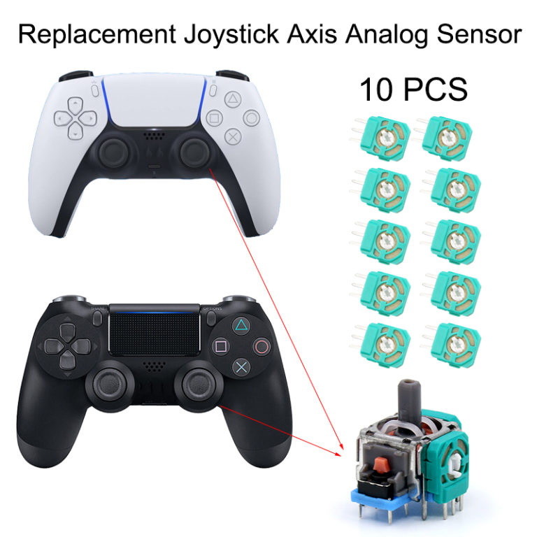 10 Pcs for PS4/PS5 XBOX ONE Controller for Replacement Joystick