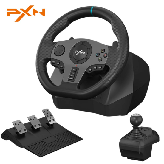 Gaming Racing Wheel for PC PS4/PS3/Xbox One/Android TV/Nintendo Switch/Xbox Series S/X