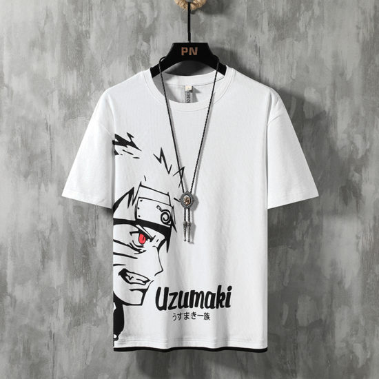 Naruto Anime Oversized Japanese Top Streetwear T Shirt - Image 2