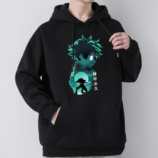 My Hero academia Street Fashion Sweatshirt Anime Clothes Loose Oversize Hoodies High Quality - Image 2
