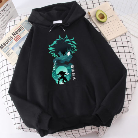 My Hero academia Street Fashion Sweatshirt Anime Clothes Loose Oversize Hoodies High Quality