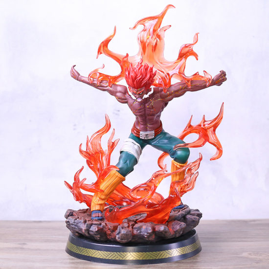 Might Guy Eight Gates Form Vol.2 Statue PVC Figure Model Toy with LED Light