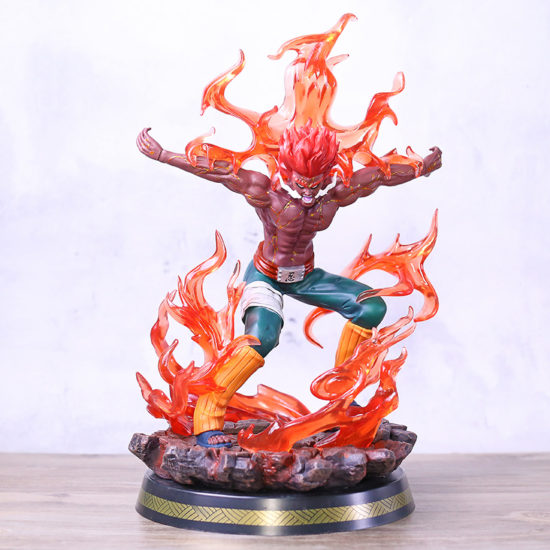 Might Guy Eight Gates Form Vol.2 Statue PVC Figure Model Toy with LED Light - Image 2