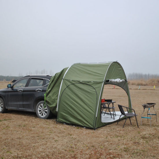 Camping Shelter Portable Waterproof Car Rear Tent And Bicycle Extension Tent Outdoor Large Space