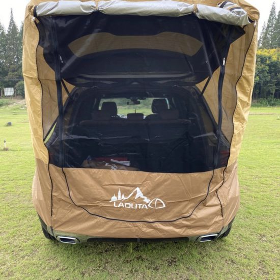 Tent for Car Trunk Sunshade Rainproof Rear Tent Motorhome For Tour Barbecue Camping Hiking - Image 2