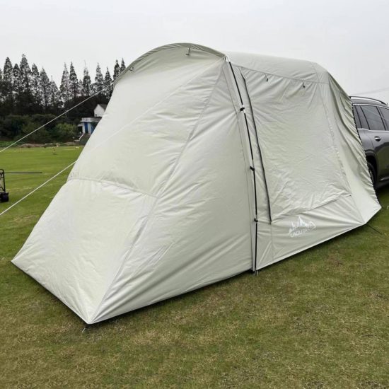 Camping Shelter Portable Waterproof Car Rear Tent And Bicycle Extension Tent Outdoor Large Space - Image 4