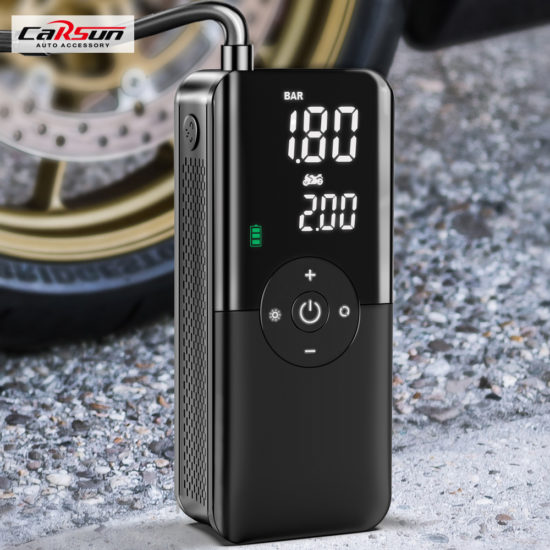 Portable Air Pump Compressor 12v For Car Motorcycles Bicycles Creative Design And Power Bank Also