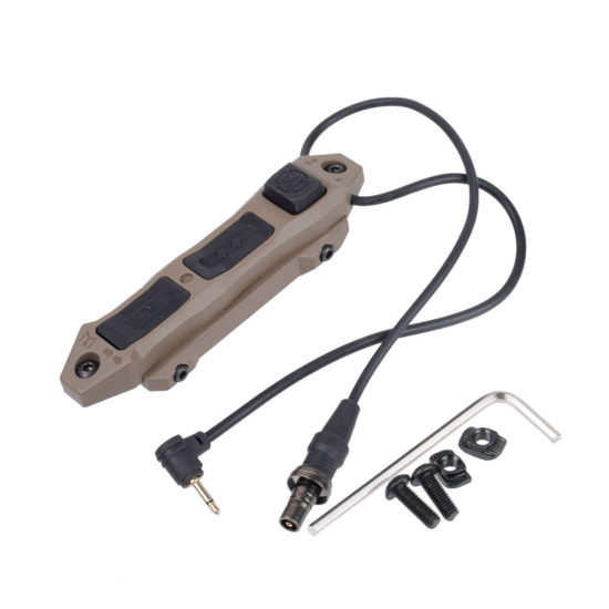 Tactical Augmented Pressure Remote Dual Function Tail Switch For SF-M300-M600 DBAL-A2-PEQ-15-PEQ16 - Image 2