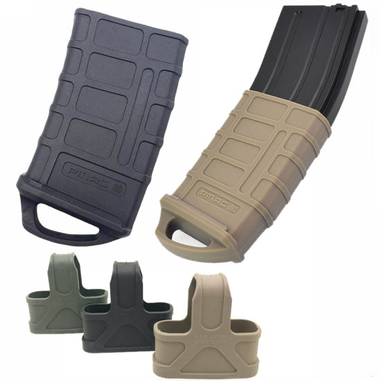 Mag Holster Rubber Pouch Slip Cover 1Pcs 5.56 M4/M16 PMAG