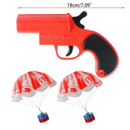 Realistic Signal Guns Flare Gun Pubg Throwing Parachute Family Games Preschool Education Toys