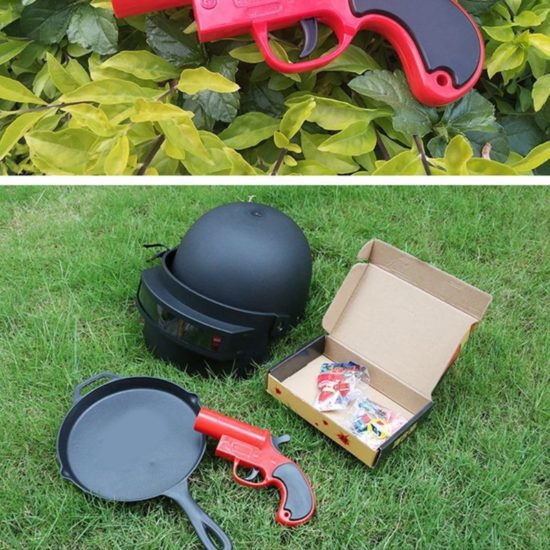 Realistic Signal Guns Flare Gun Pubg Throwing Parachute Family Games Preschool Education Toys - Image 3