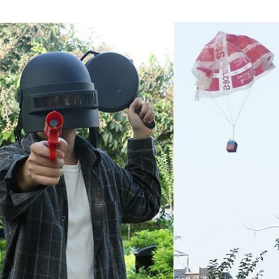 Realistic Signal Guns Flare Gun Pubg Throwing Parachute Family Games Preschool Education Toys - Image 2
