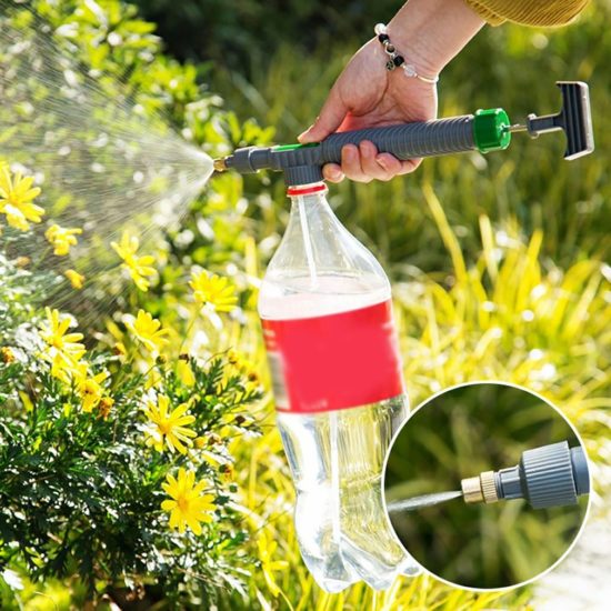 Spray gun nozzle adjustable garden water sprayer for orchard farming