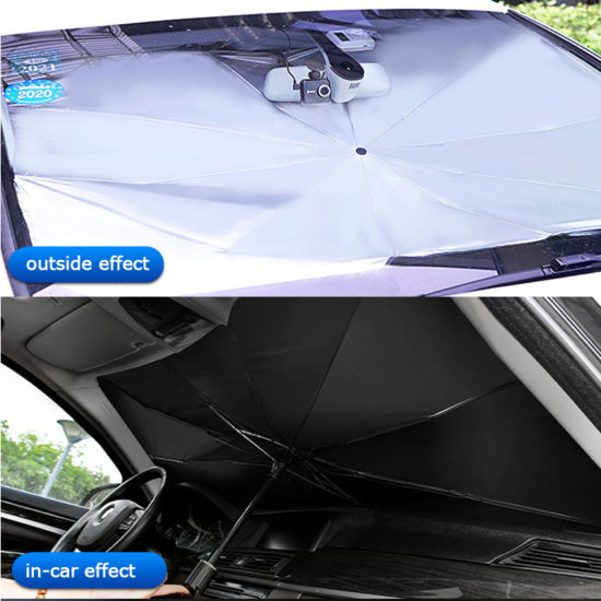 Car Sun Shade Protector Parasol Auto Front Window Sunshade Covers Strog And live 13 Years+ - Image 2
